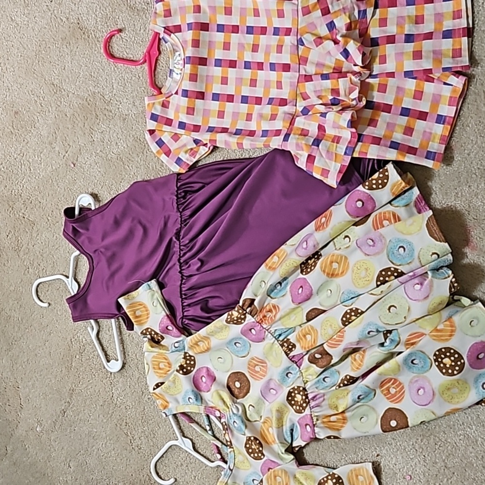 Dot Dot smile girl dresses lot of 3 size 3/4